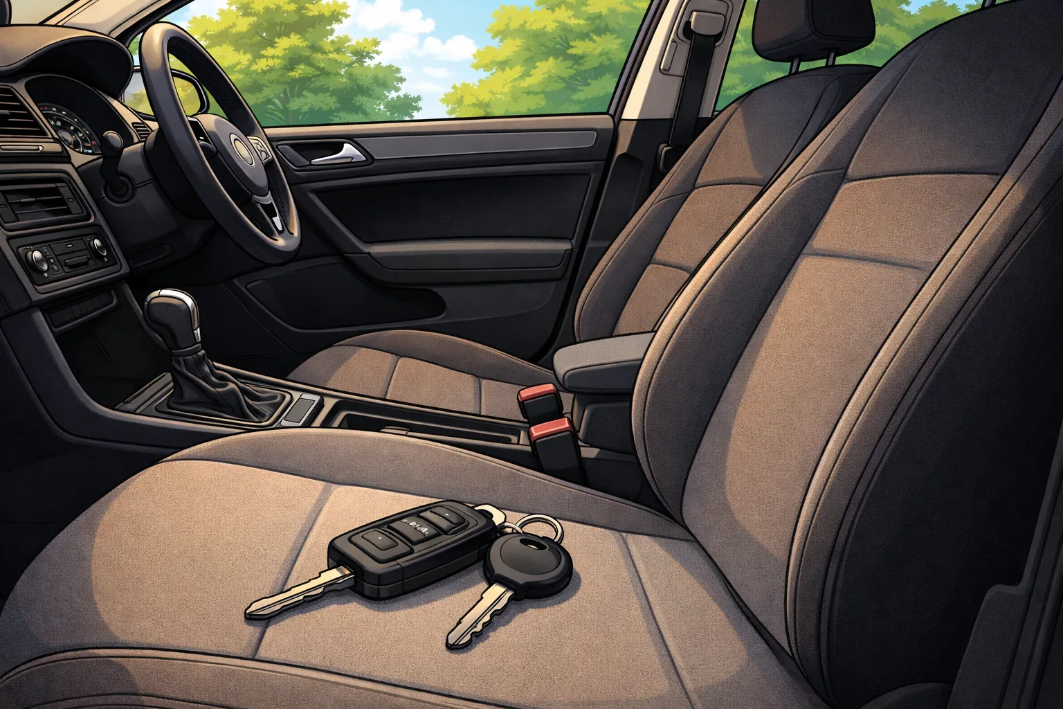 Klíče od auta uvnitř? Ztracené?